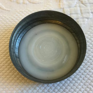Vintage Ball Jars Zinc Screw On Lid With Milk Glass Insert Seal. Ball Canning Jar Lid. Choose Jar Lid.