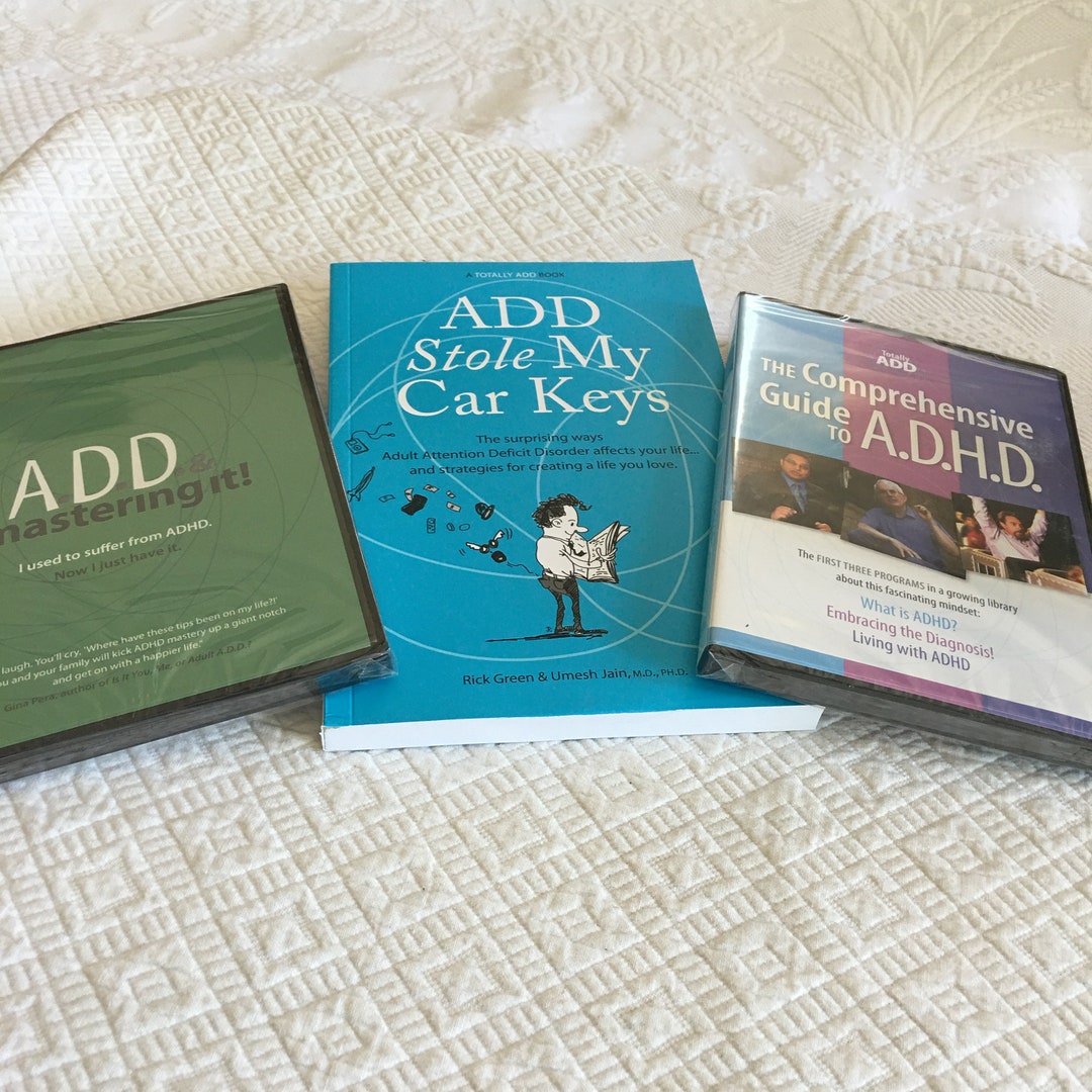 Totally ADD & ADHD Guide for Adults Book and Dvds Set. New and Never ...