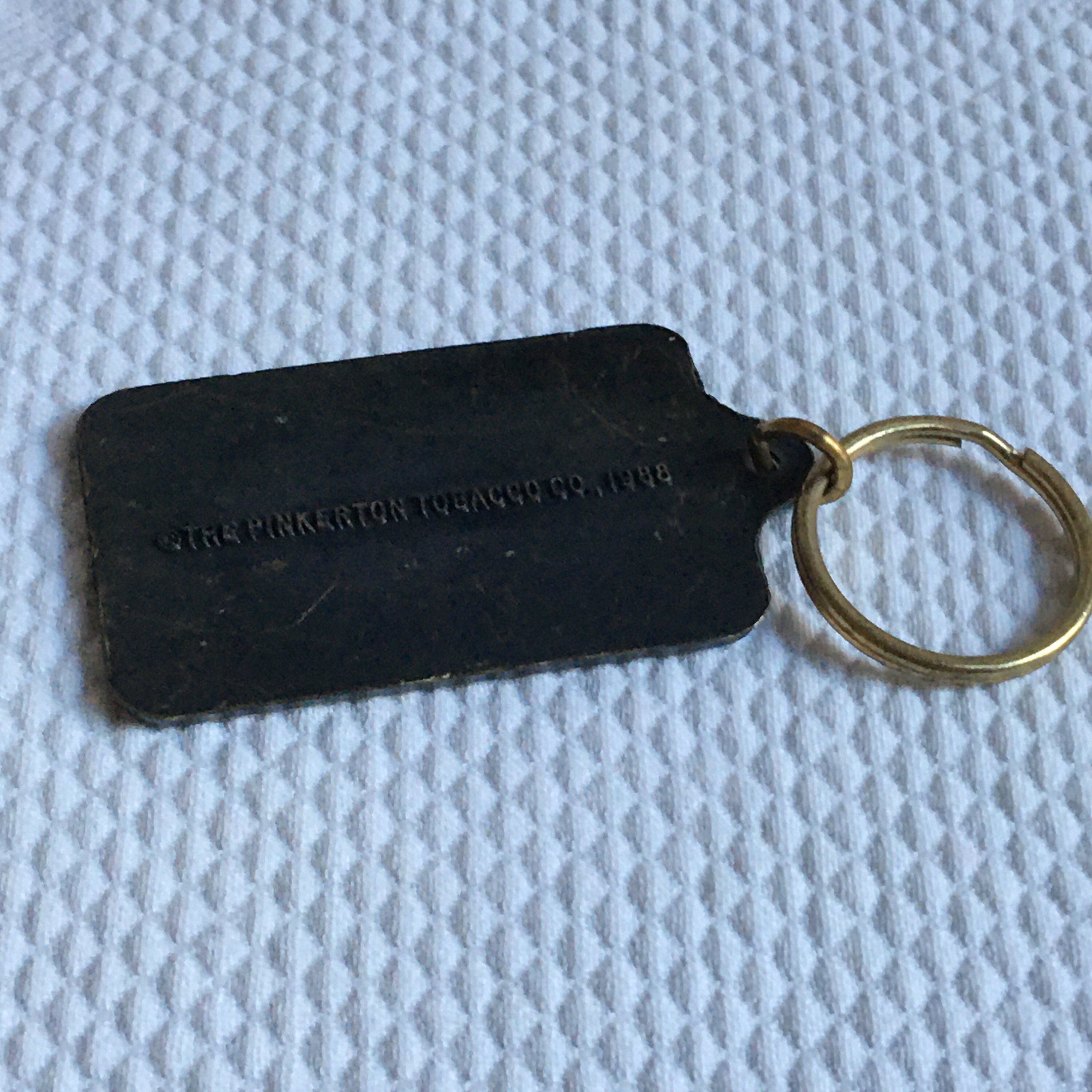pinkerton tobacco company brands Vintage Red Man Chewing Tobacco Key Chain or Pocket Knife. the Pinkerton  Tobacco Company 1988