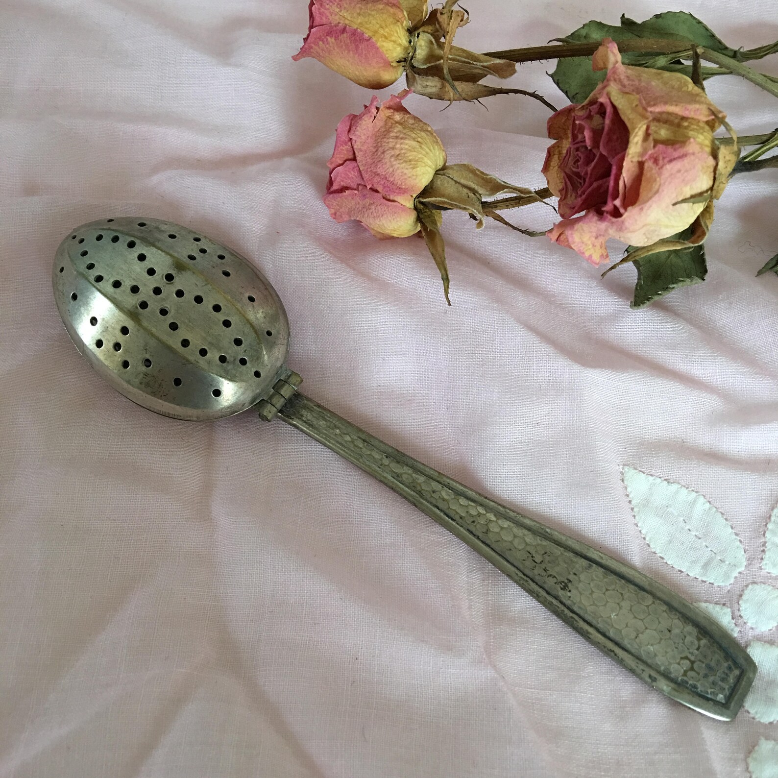 Vintage Silver Plate Tea Brewing Spoon. Brew Loose Leaf Tea Etsy