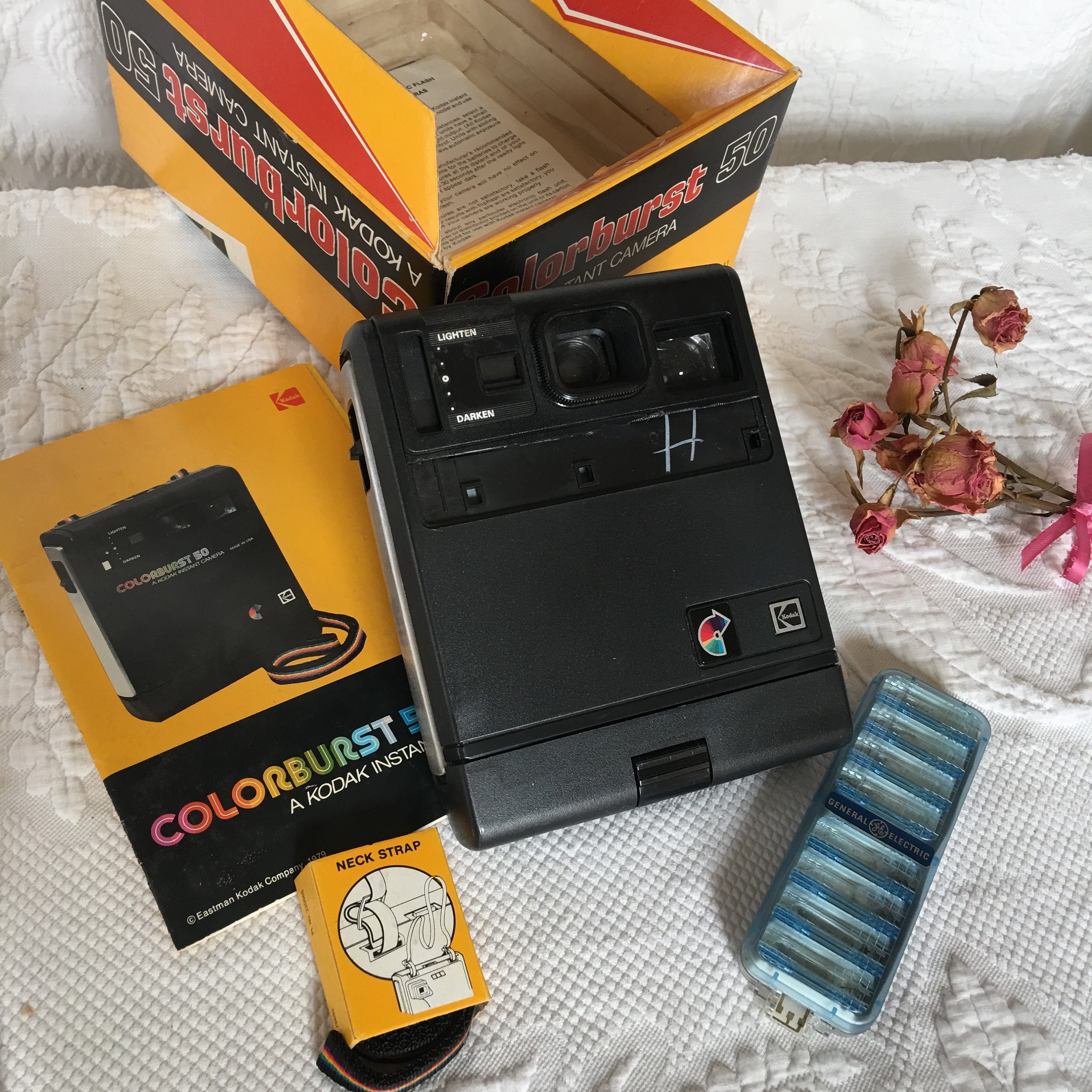 Kodak Colorburst 50 Kodak Instant Color Film Vintage 70s Kodak