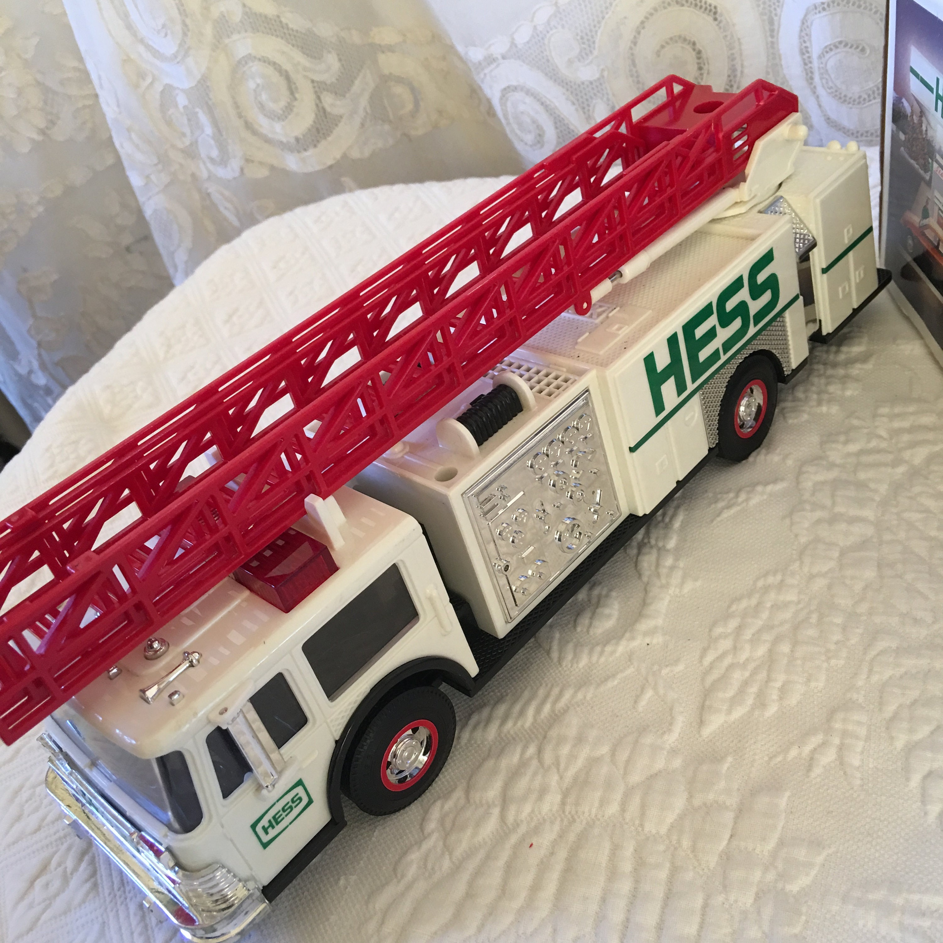 Vintage 1989 Hess Toy Fire Truck With Dual Sound Siren. Real | Etsy