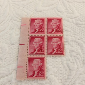 Cent thomas jefferson stamp - Etsy 日本