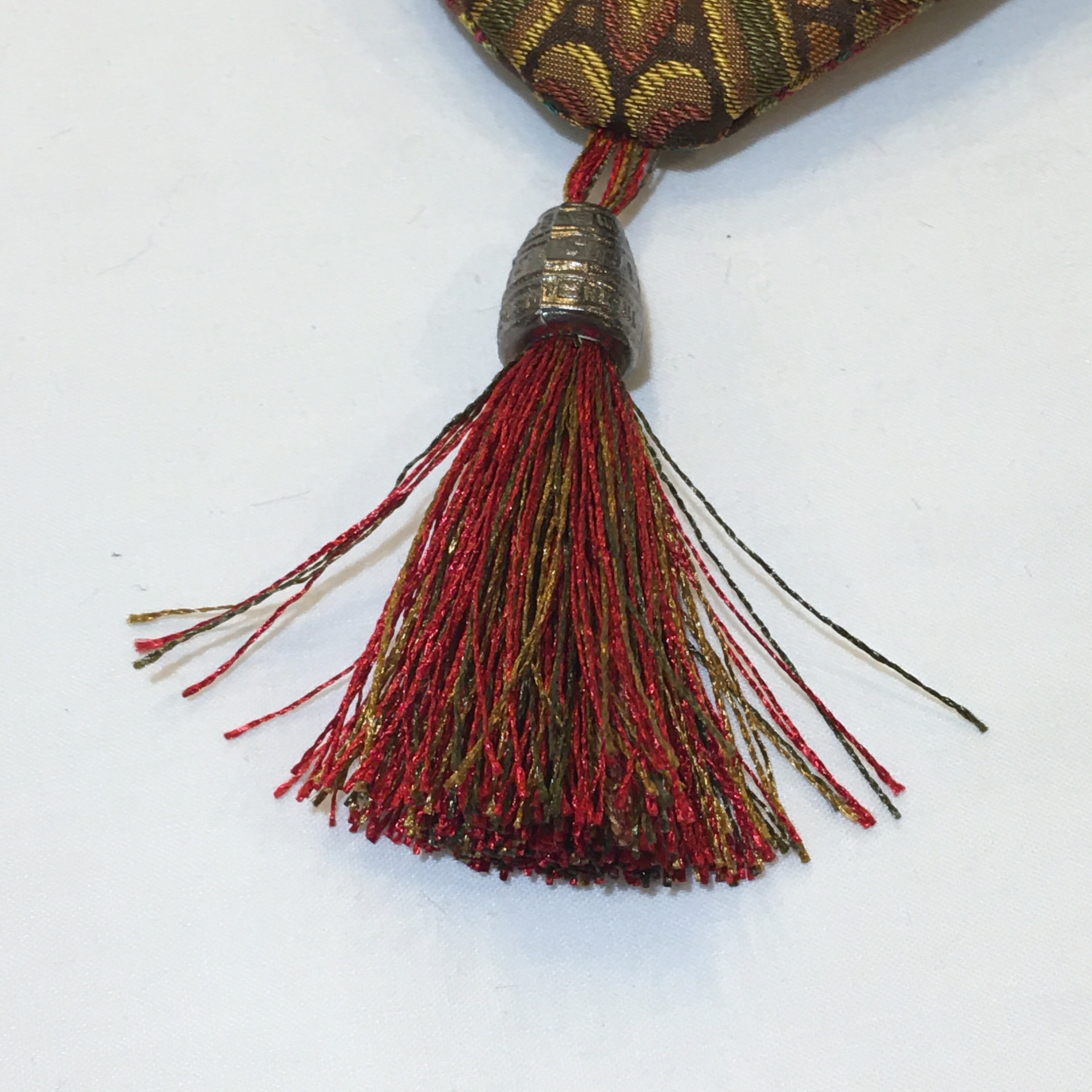 Handmade Silk Reticule Purse. Paisley or Check or Plaid Design Small ...