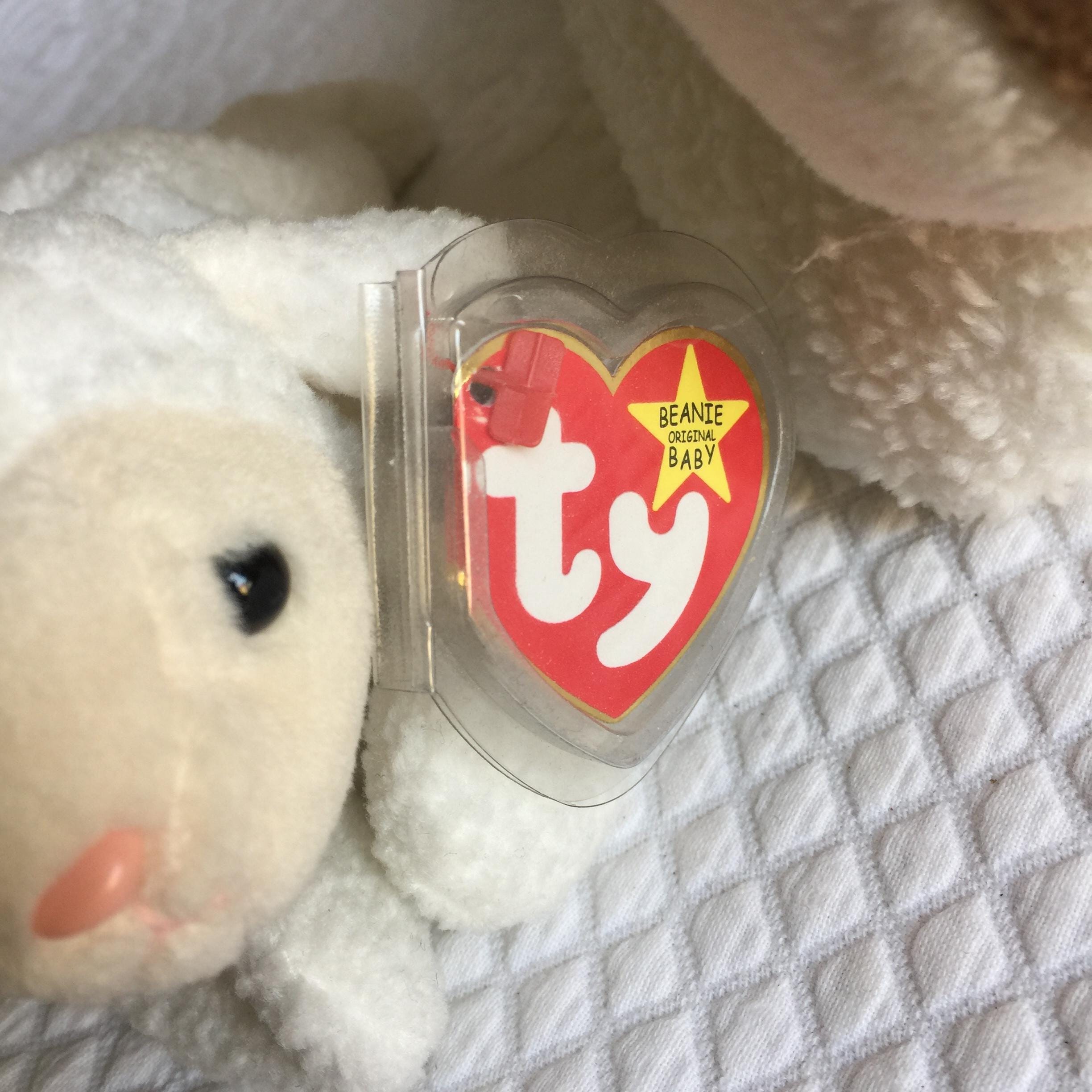 Vintage 1996 Ty Baba the Pillow Pals Collection or Fleece, the