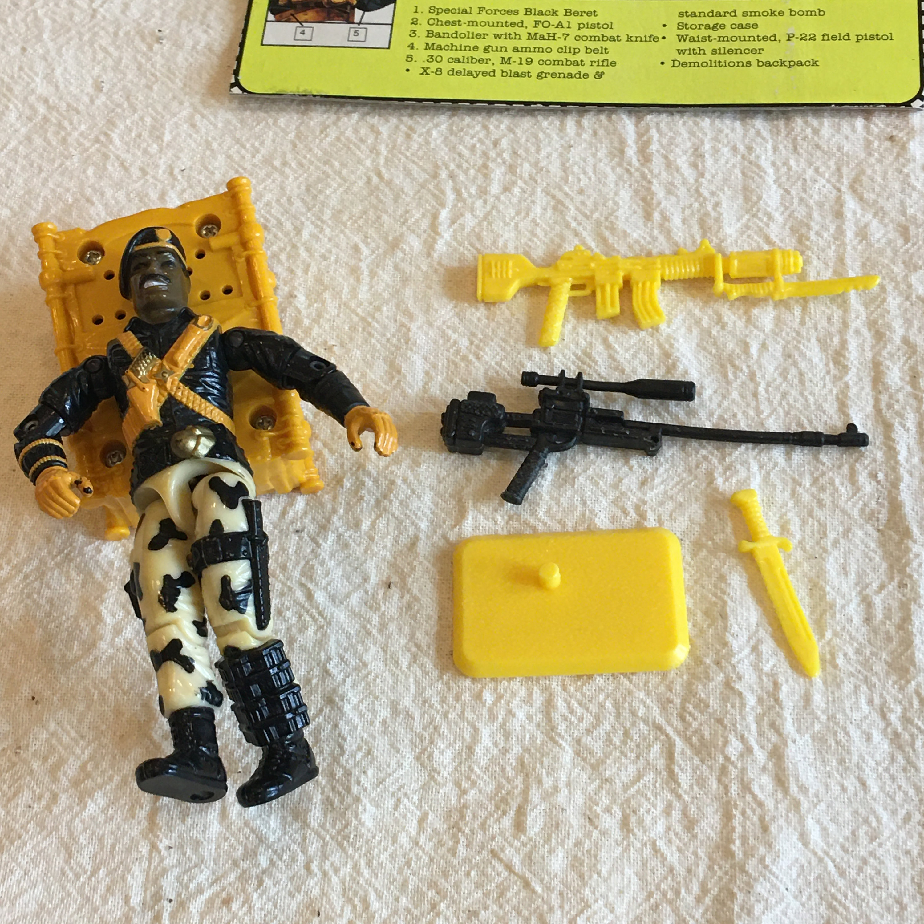 Vintage 1992 GI Joe Stalker Ranger Action Figure. Infantry. Hasbro