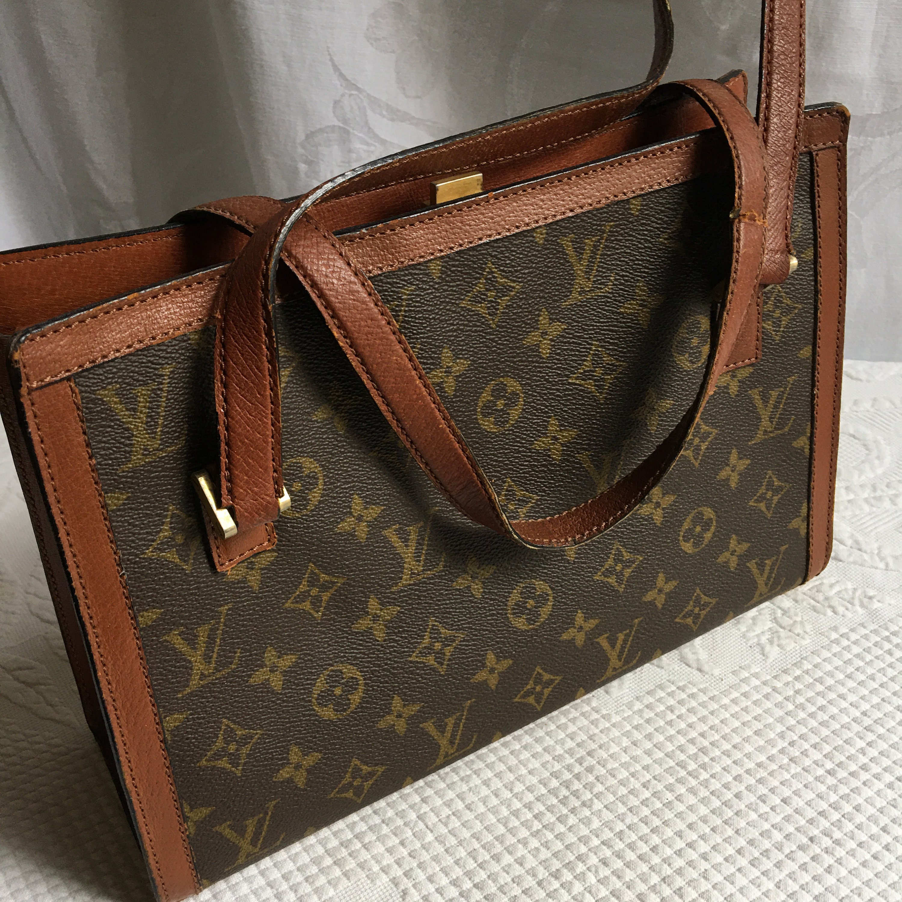 Louis Vuitton 2003 Pre-owned Venice PM Tote Bag - Brown