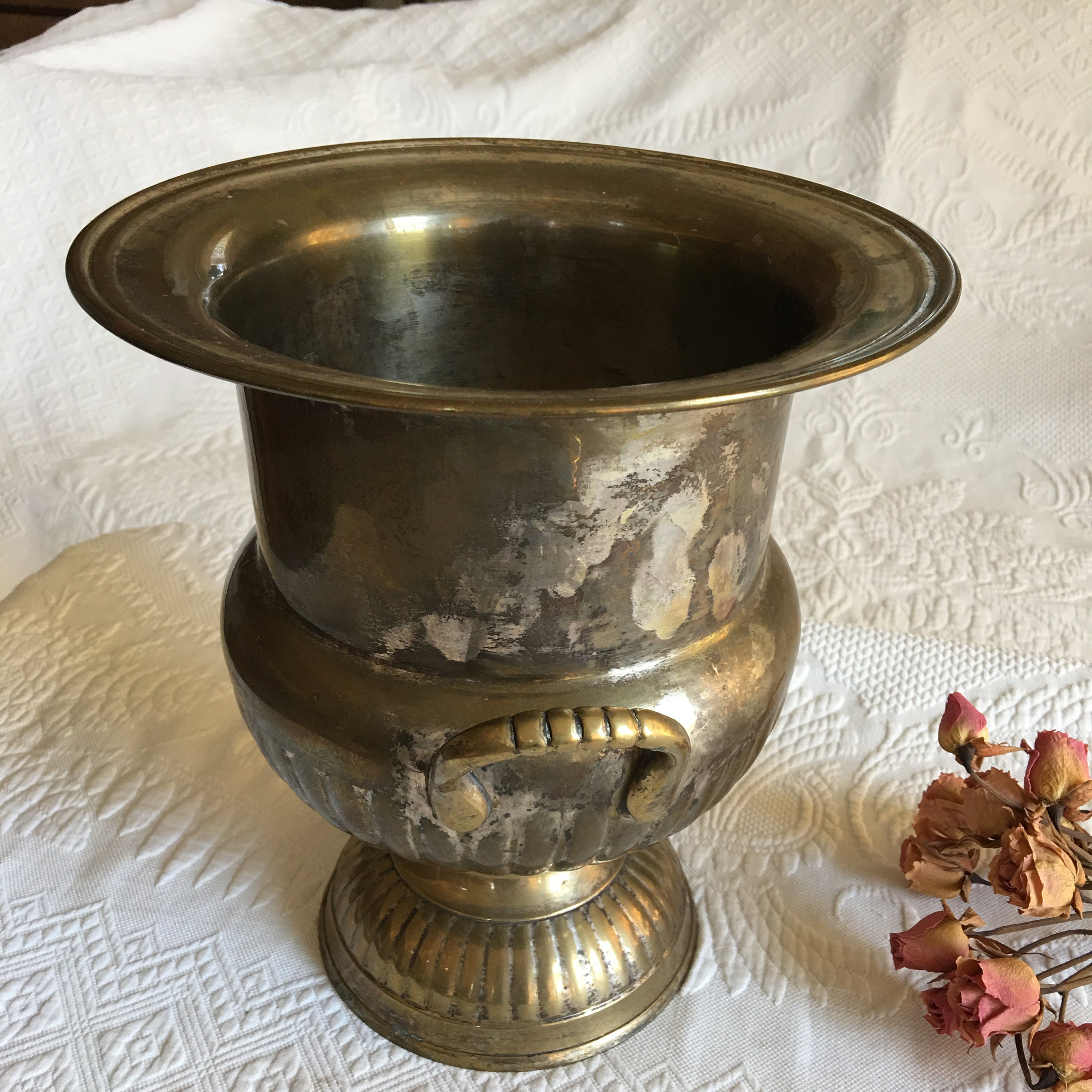 Vintage Silver Plate Ice Bucket. Champagne Bucket or Wine Bucket. Silver  Plate Over Brass Cooler Trophy Ice Bucket Wine Cooler. -  Canada