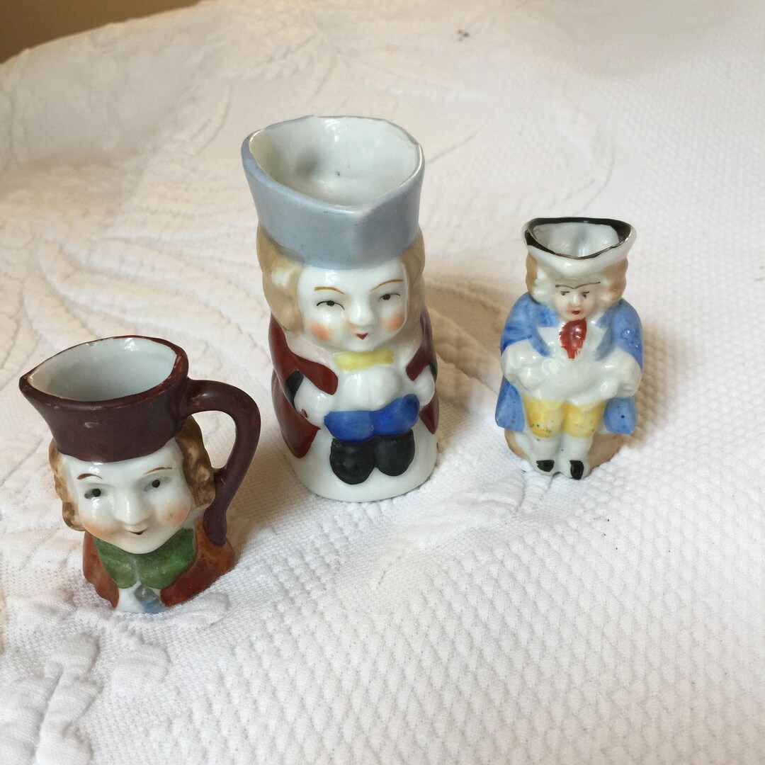 Vintage Toby Miniature Pitchers. Choose Your Toby Mini Pitcher to ...