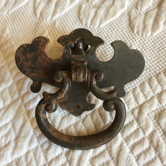 Antique Bail Pull Dresser Drawer Pull Handle Victorian Etsy