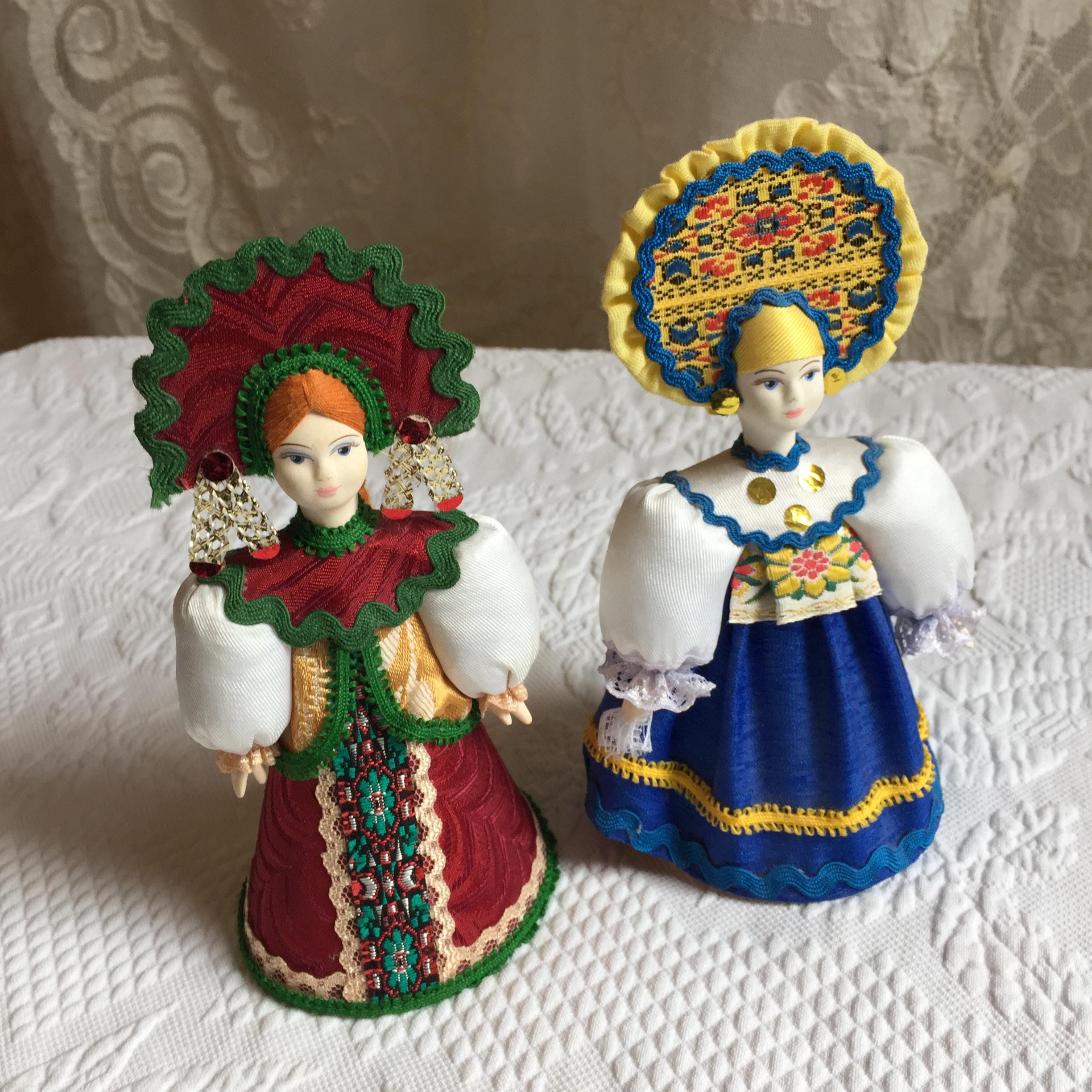 Vintage Russian Porcelain Dolls - Etsy