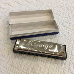Vintage Merano Harmonica.