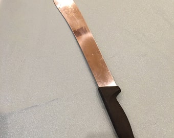 couteau de boucher de sculpture de viande vintage. Couteau en acier inoxydable Victorinox Forschner. 40531.