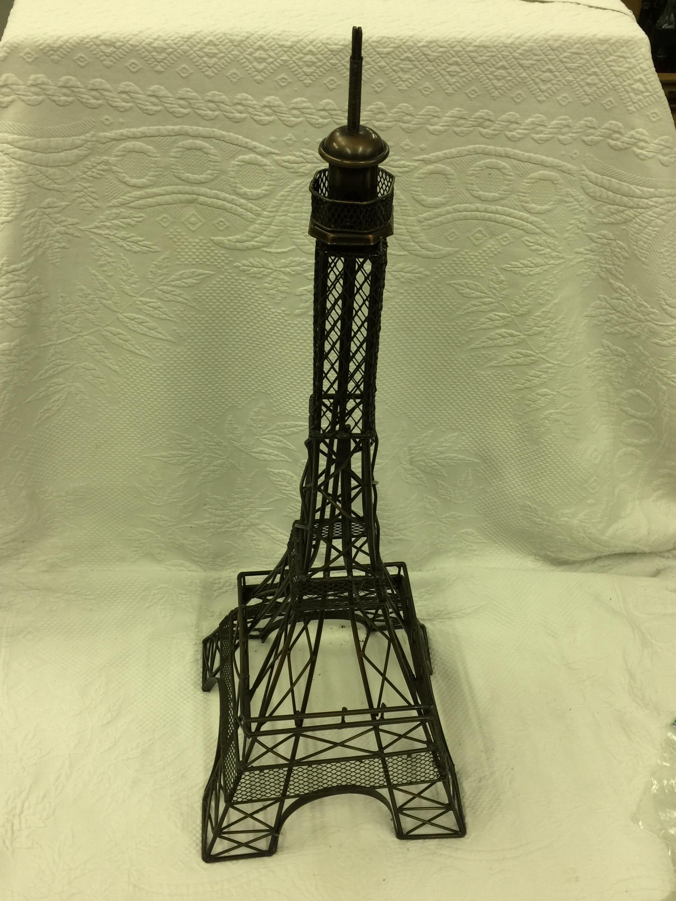 Wire sculpture eiffel tower - Etsy 日本