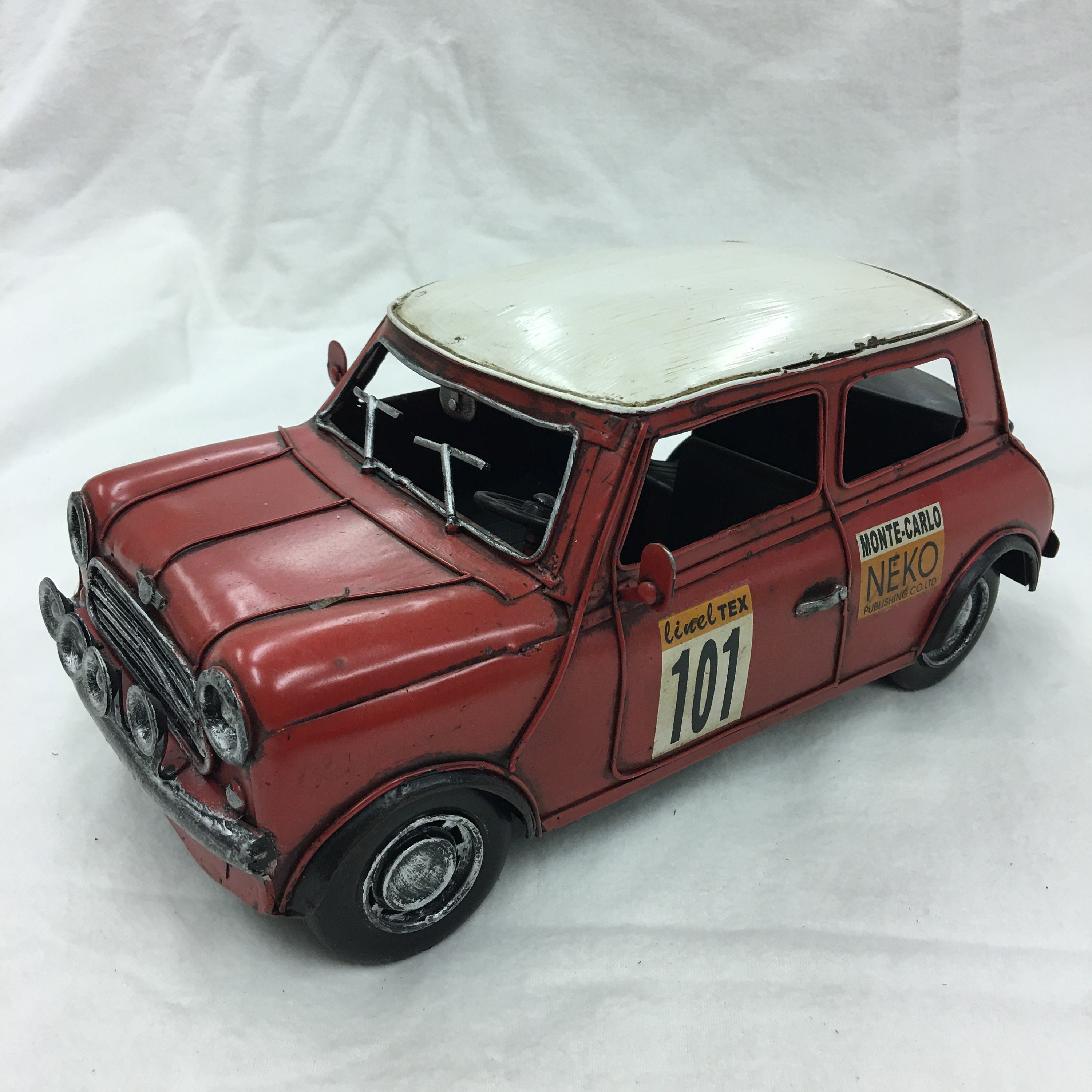Vintage Red Monte Carlo Car Replica. Red Car by Neko Publishing Co