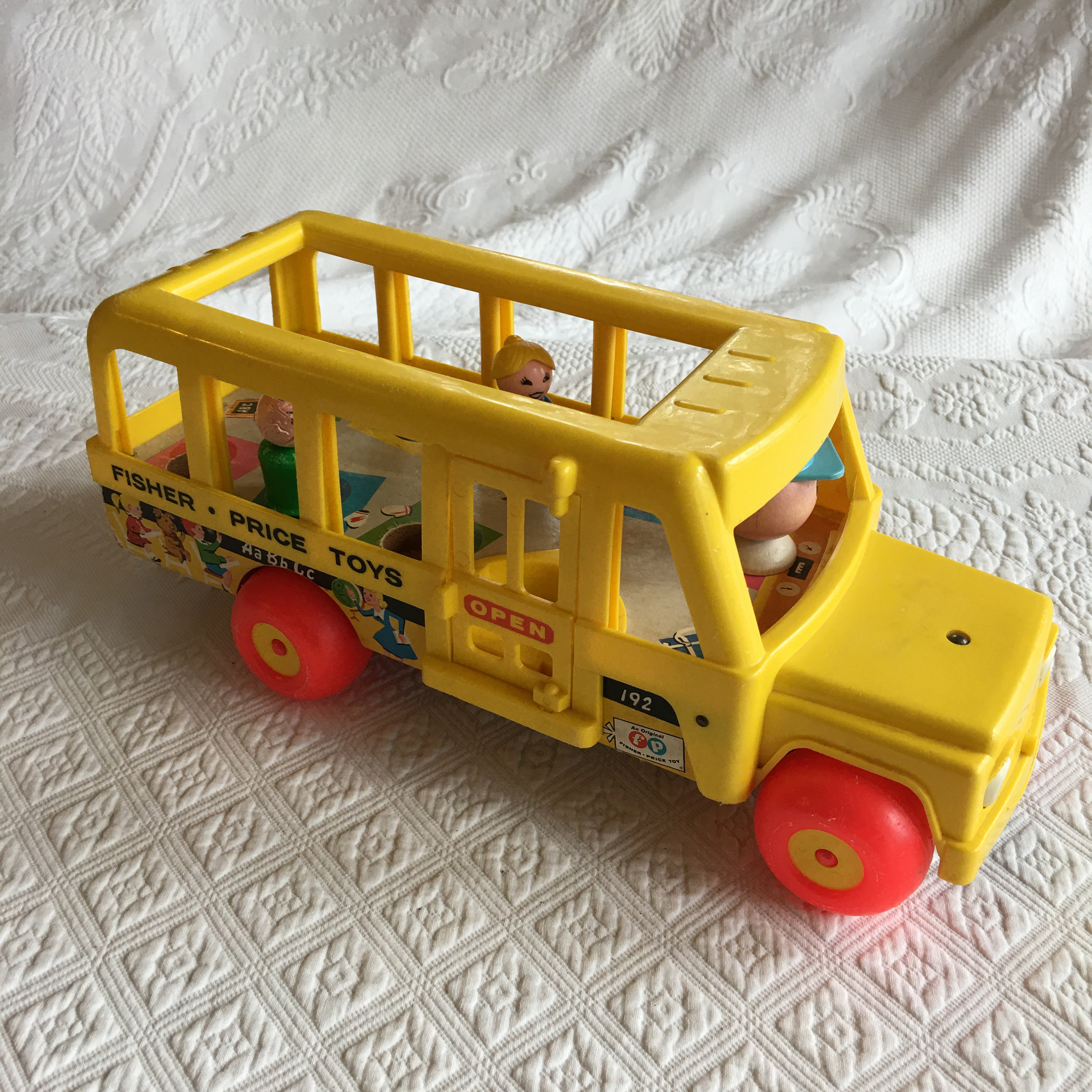 Fisher price school store bus 1965