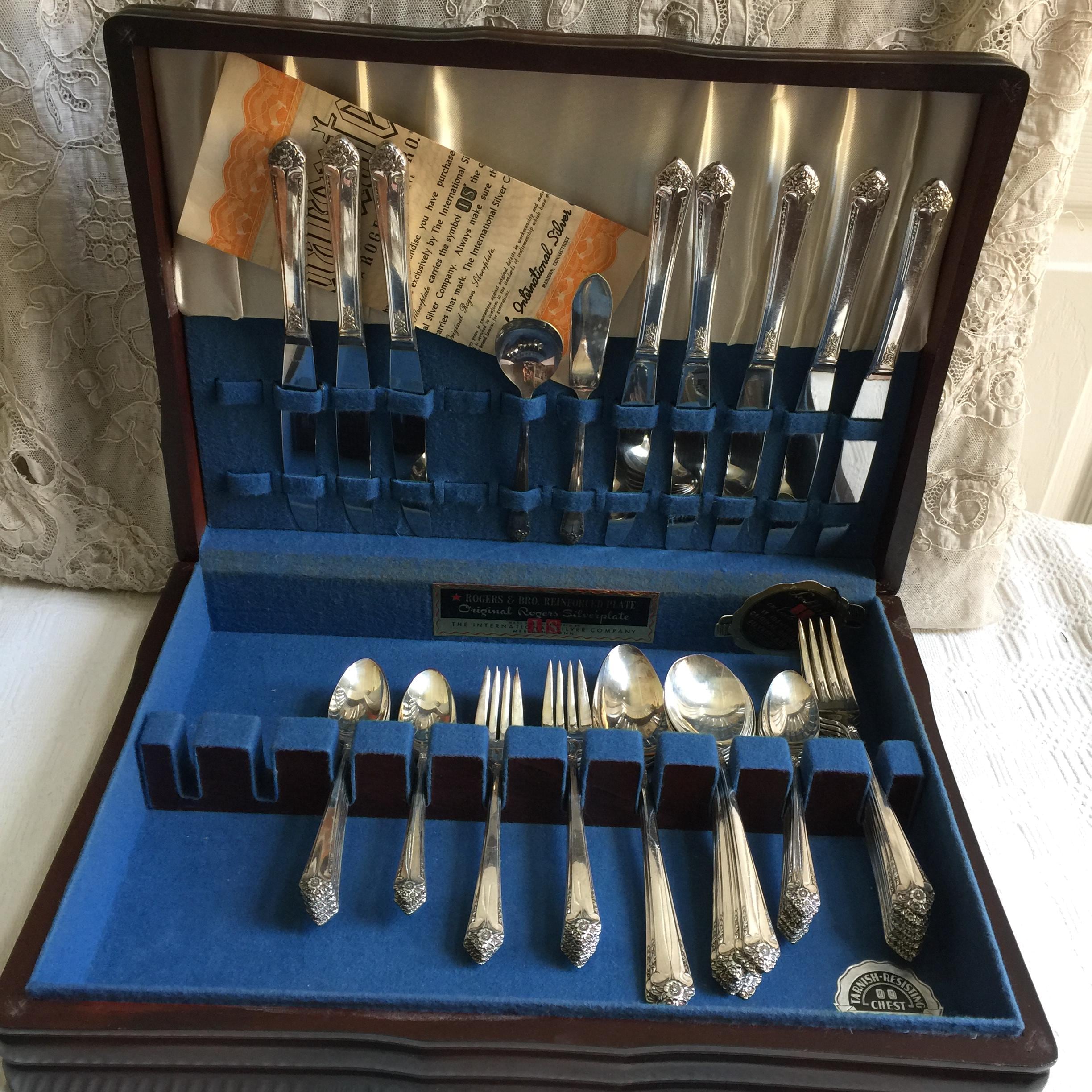 Rogers 8 Place Set - Etsy