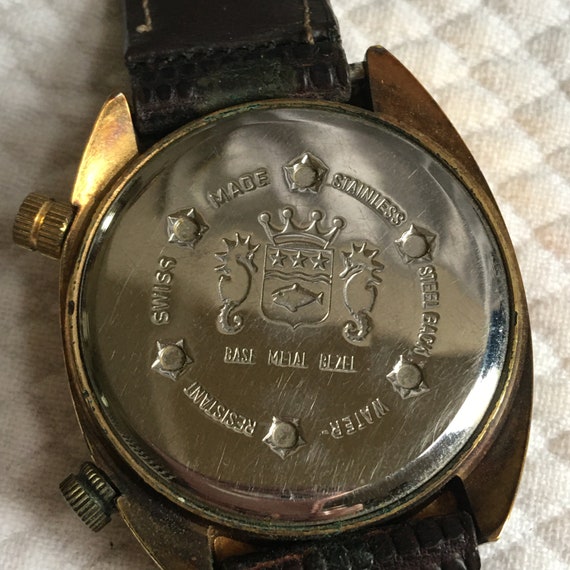 Vintage Cordura 17 Jewels, Water Resistant, Brass… - image 4