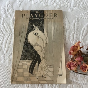 Vintage 1931 The Playgoer Magazine. Next Attraction Richard Hale, Official Pub. the National Theatre, Washington D.C. Advertisements.
