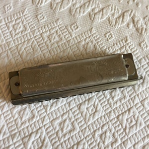 Vintage Super Chromonica Harmonica with Push Change of Notes Option. M. Hohner. Made in Germany.