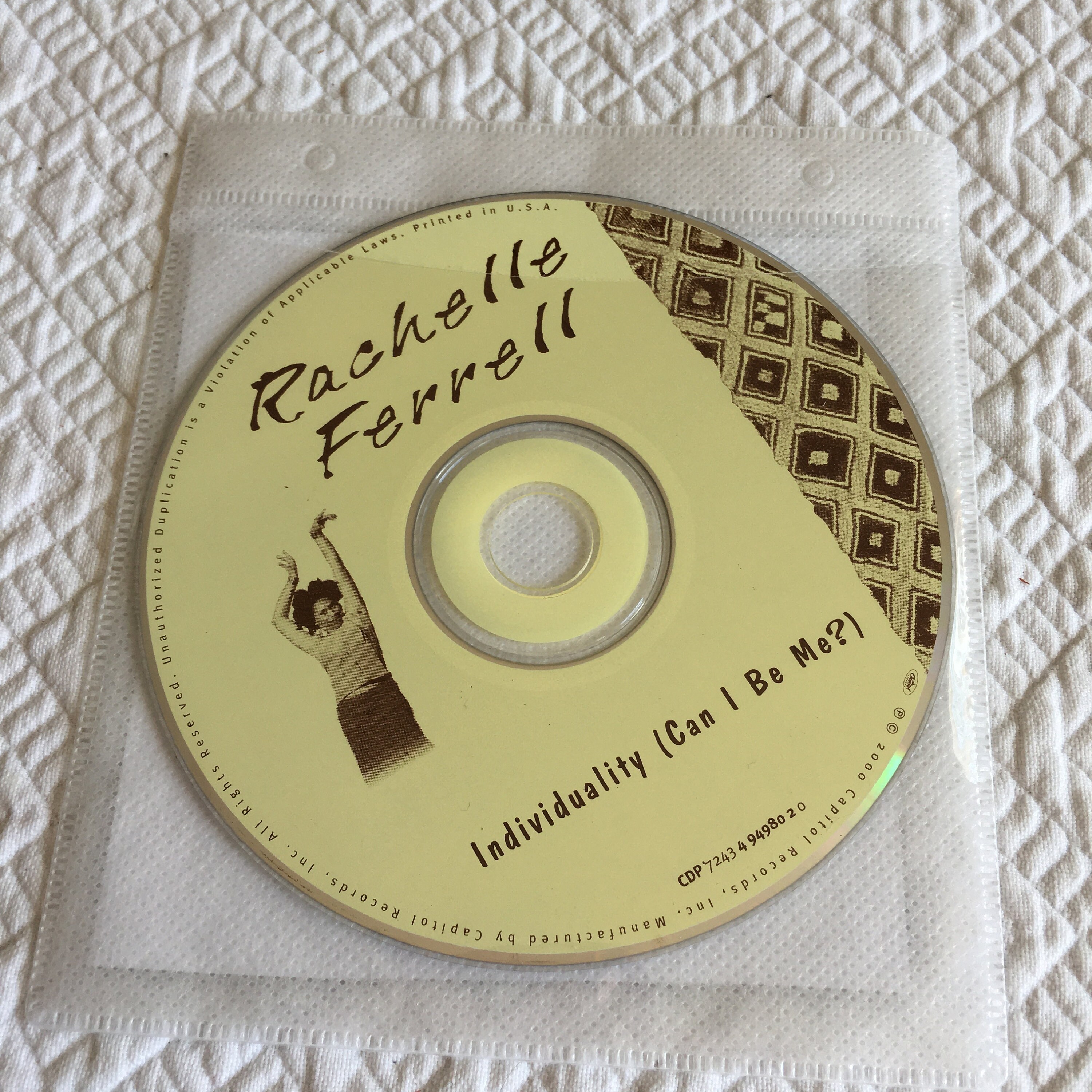 Vintage Rachelle Ferrell 1992 or First Instrument Blue Note or ...