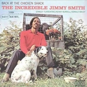 Vintage 1963 Jimmy Smith Back at the Chicken Shack, Blue Note Records. Jazz, Soul Jazz and Hard Bop. Used in Good Shape. Handmade Wrapper.
