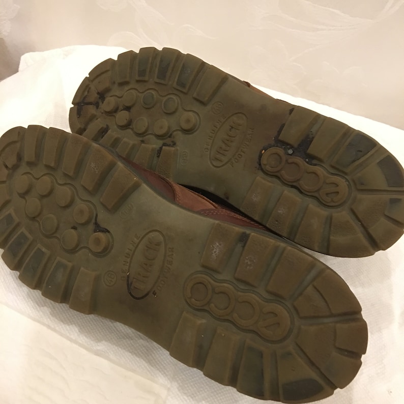 Moisture Absorbent Size 46 Gore-Tex ecco Tying Shoes Comfort System Foam Bison Color. Breathable Stylish ecco Work Shoes for the Man