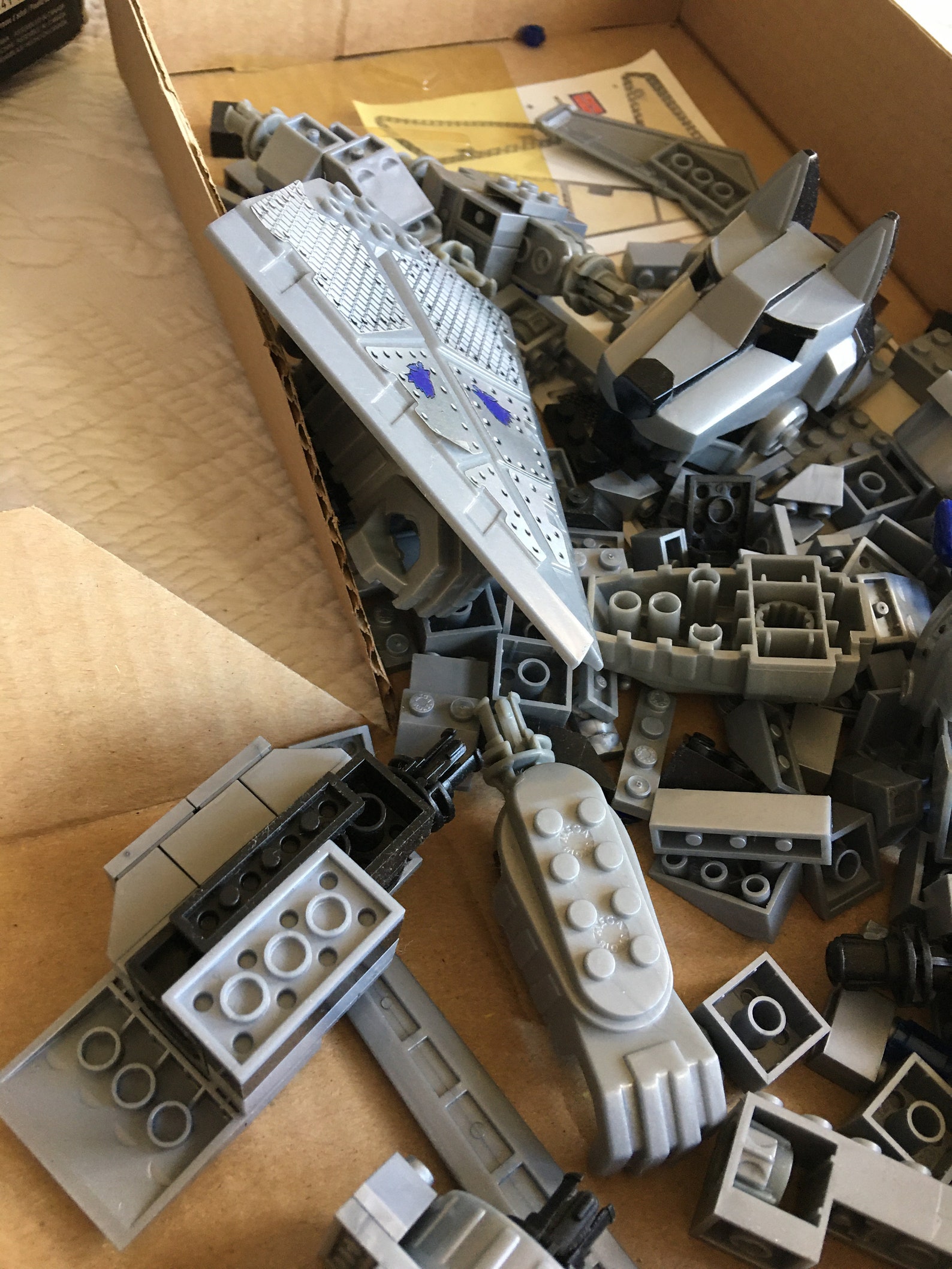 2001 Mega Bloks Transforming Block Bots Knight & Wolf. 9356 ...