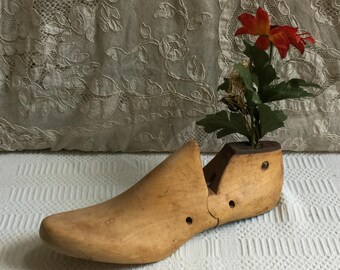 Antique Child's Wood Shoe Form: Rustic Primitive Decor - Etsy