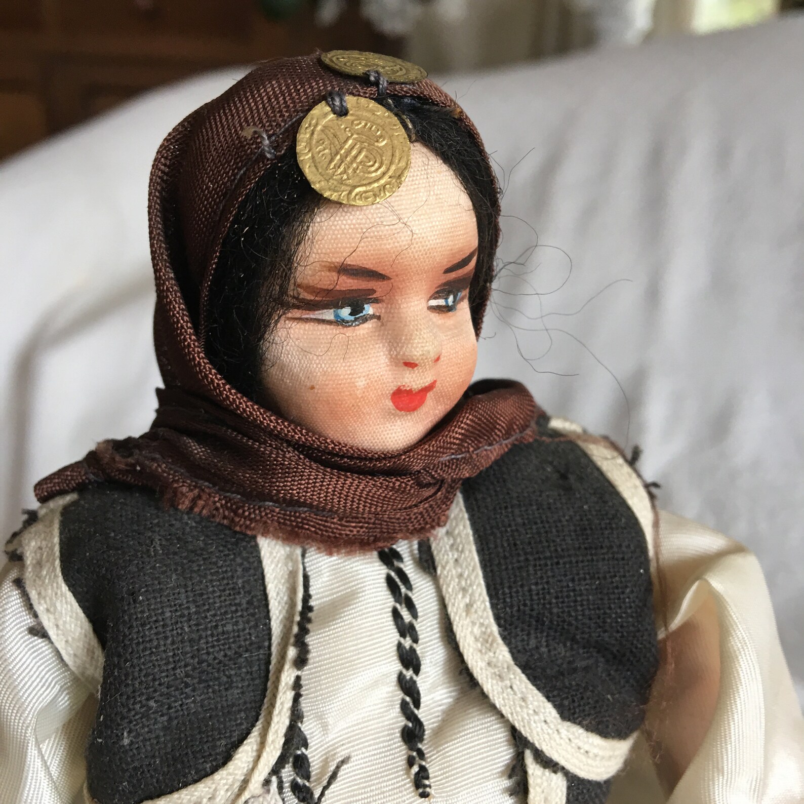 Vintage Ukrainian Style Ethnic Dressed Doll. Fabric Body and Etsy