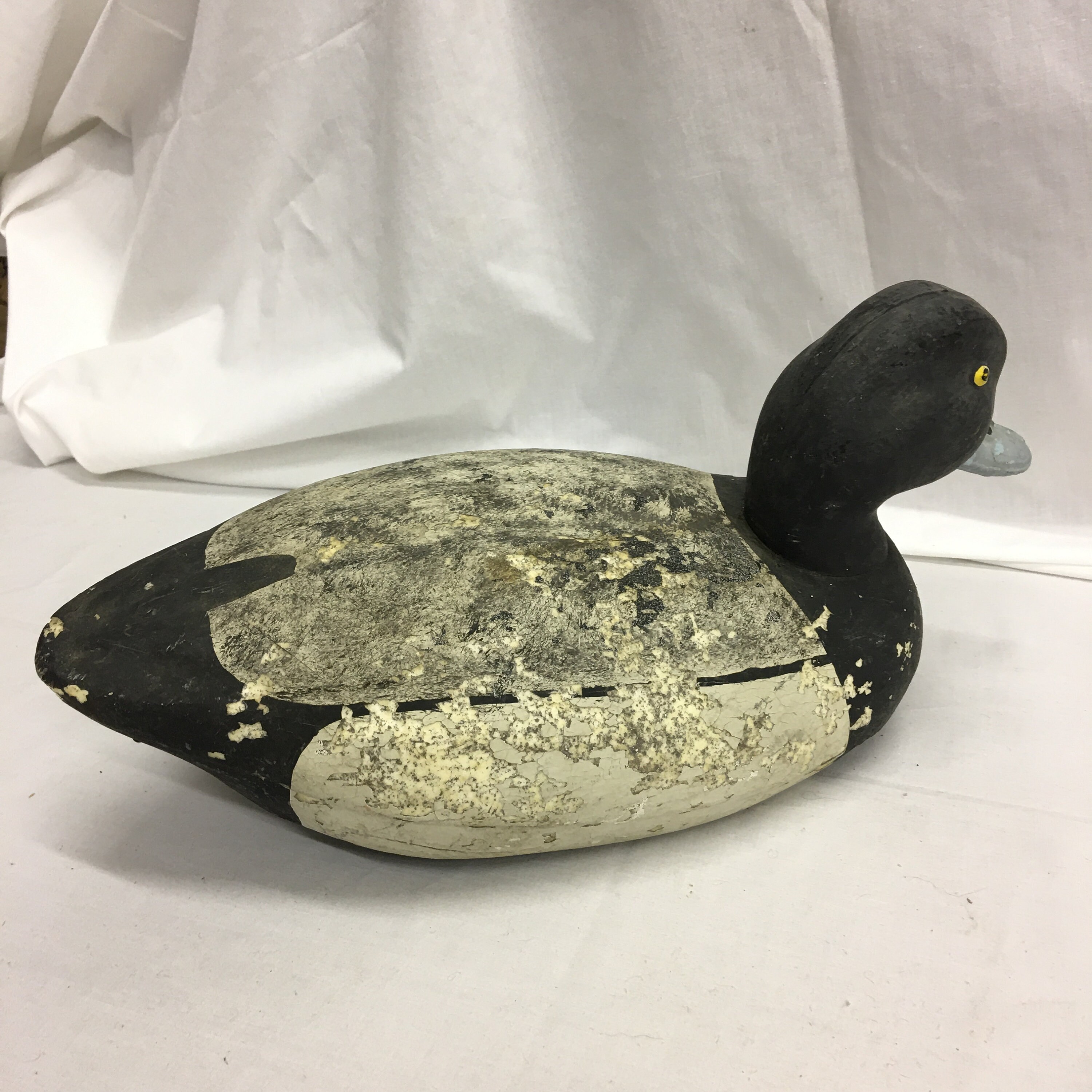 Textured Paint on Back Great Display Piece. Decoys Limited Vintage Duck
