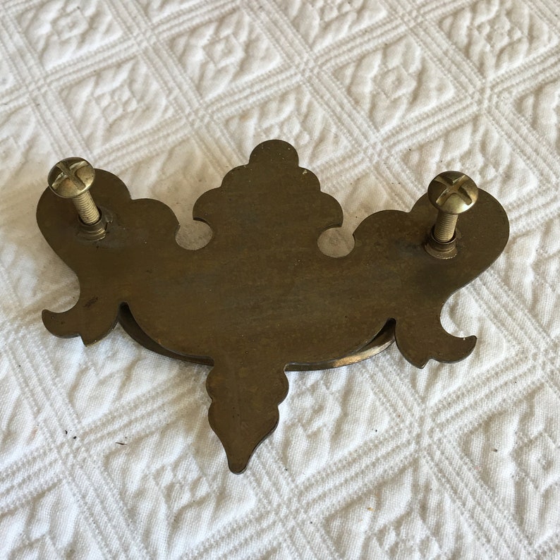 Vintage Antique Brass Bail Pulls 24 3 Pulls and 4 2 Etsy
