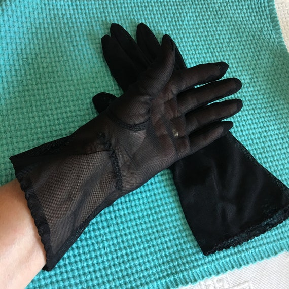 Dressy Black Work Glove