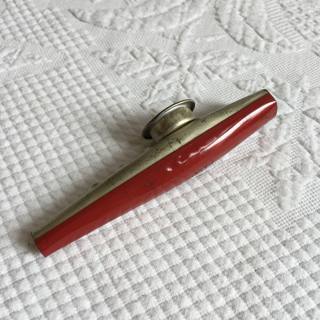 Vintage Kazoo From Kazoo Co. Inc. Eden, N. Y. Blow Into the Metal Kazoo