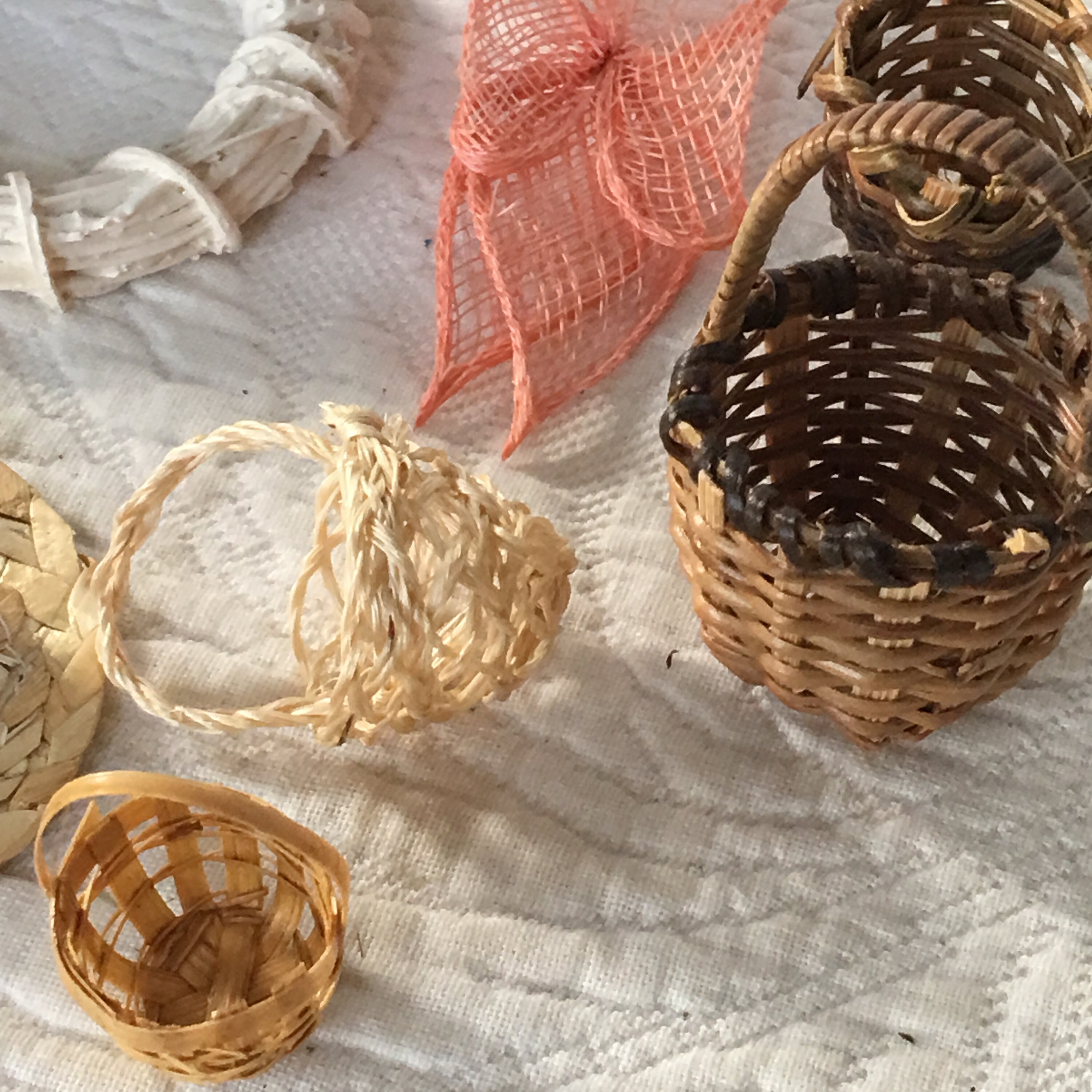 Vintage 11 Miniature Baskets for Doll House. Mini Basket Etsy