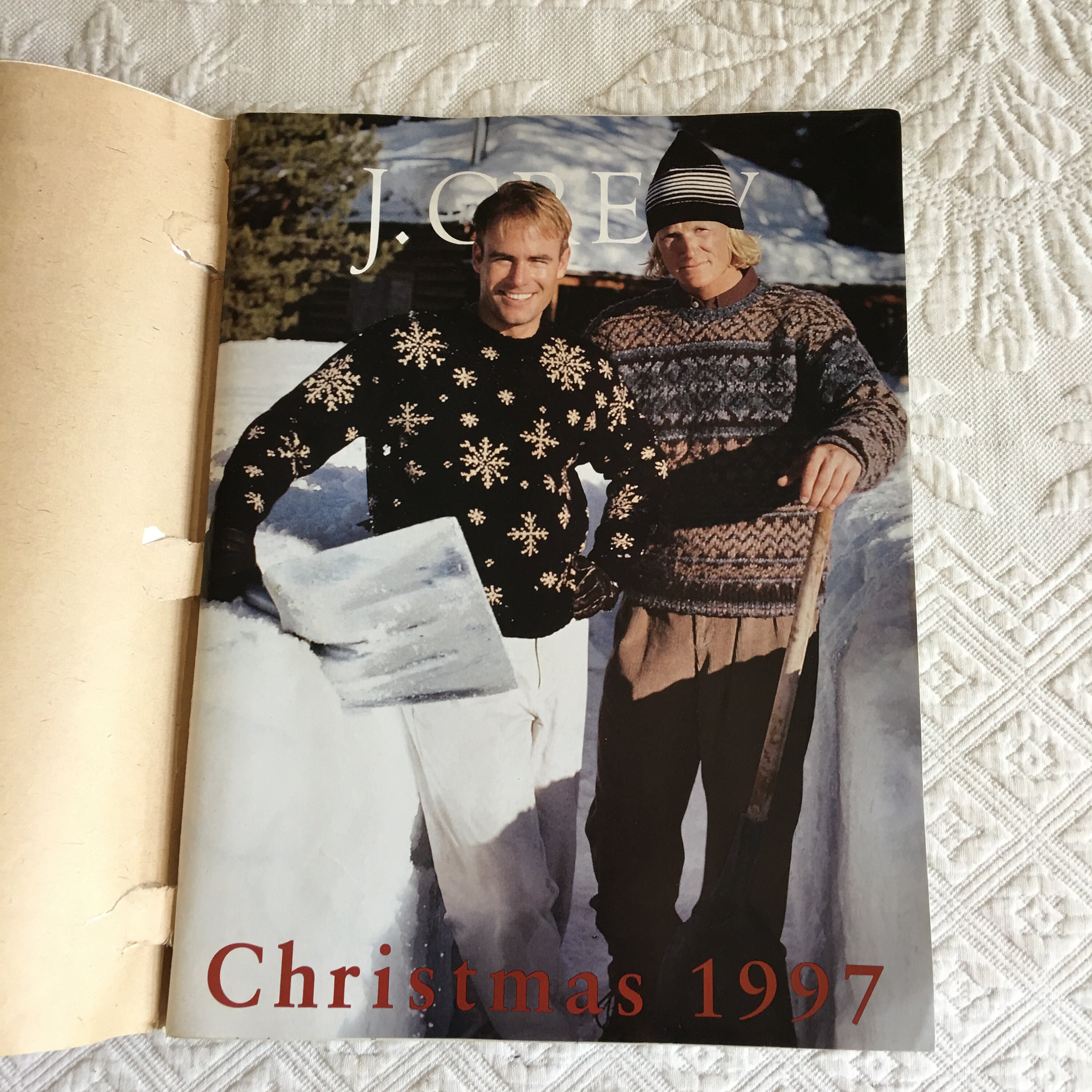 Vintage 1997 J. Crew Catalog With Protective Wrapping