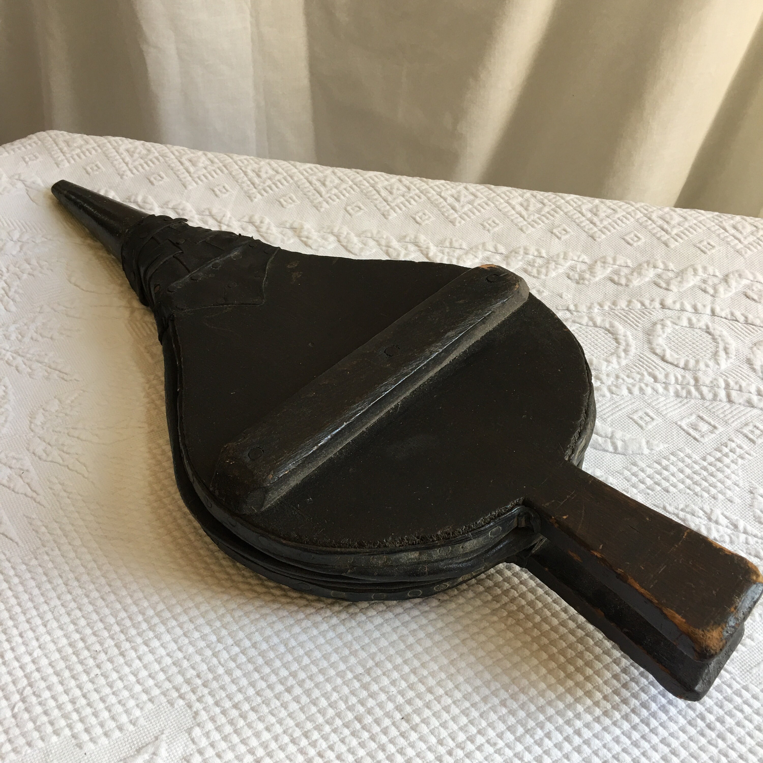 Vintage Wooden Bellows. Wood Metal and Leather Bellows. - Etsy Israel