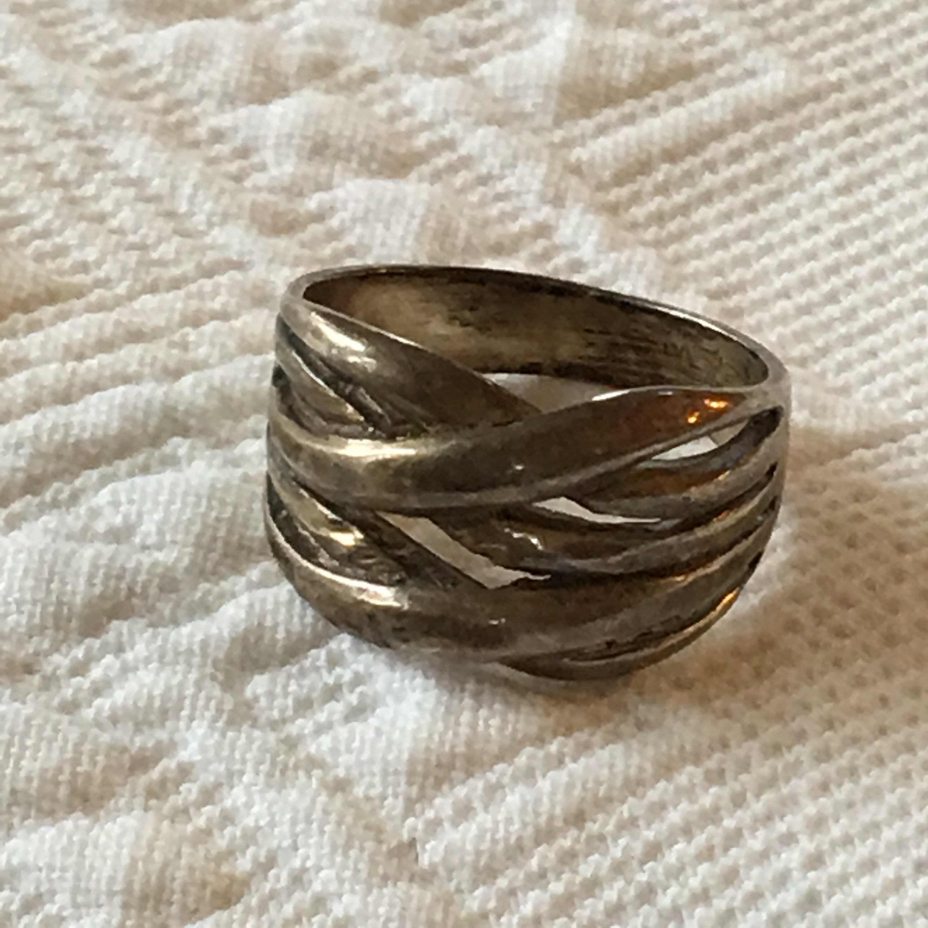 Vintage Sterling Silver Ring. Marked 925 FAS. Looks Like a Etsy