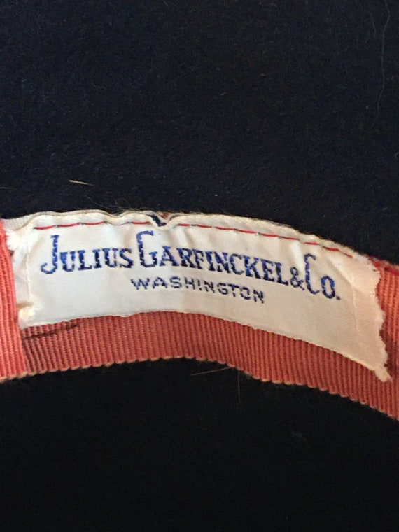 Vintage 1980s Julius Garfinckel & Co. Washington. Nav… - Gem