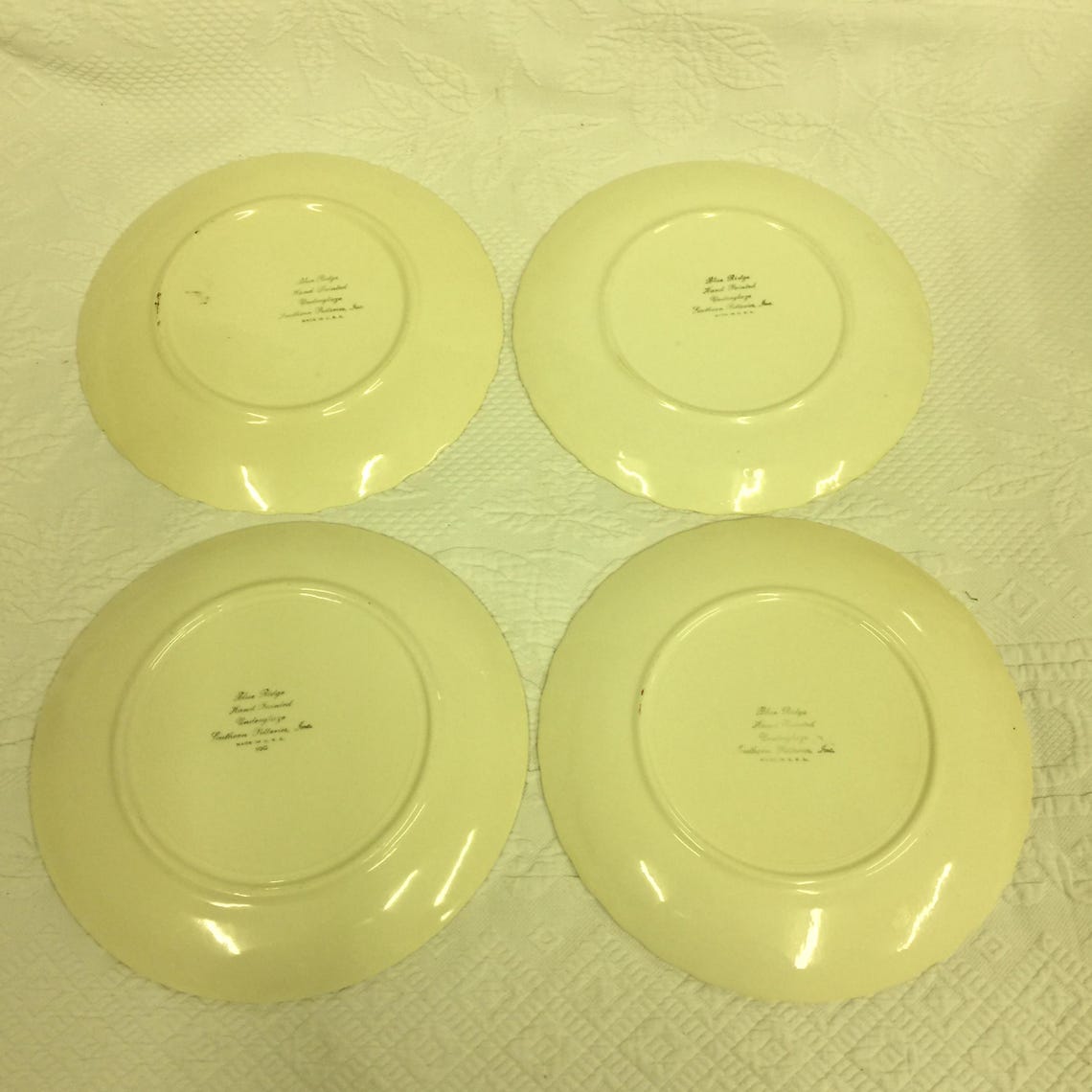 Vintage Blue Ridge Hand Painted Underglaze Southern Potteries, Inc ...