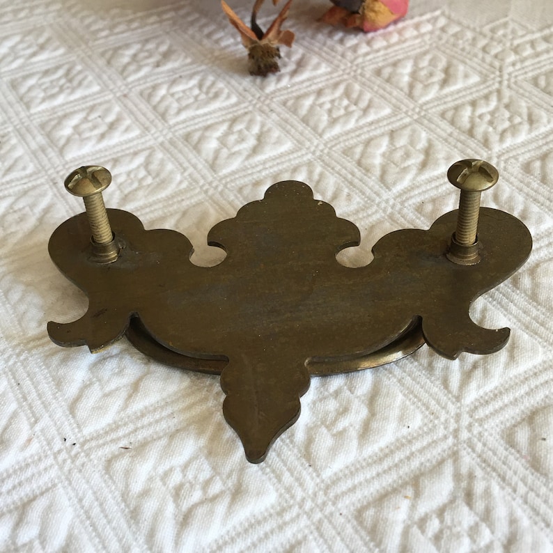 Vintage Antique Brass Bail Pulls 24 3 Pulls and 4 2 Etsy