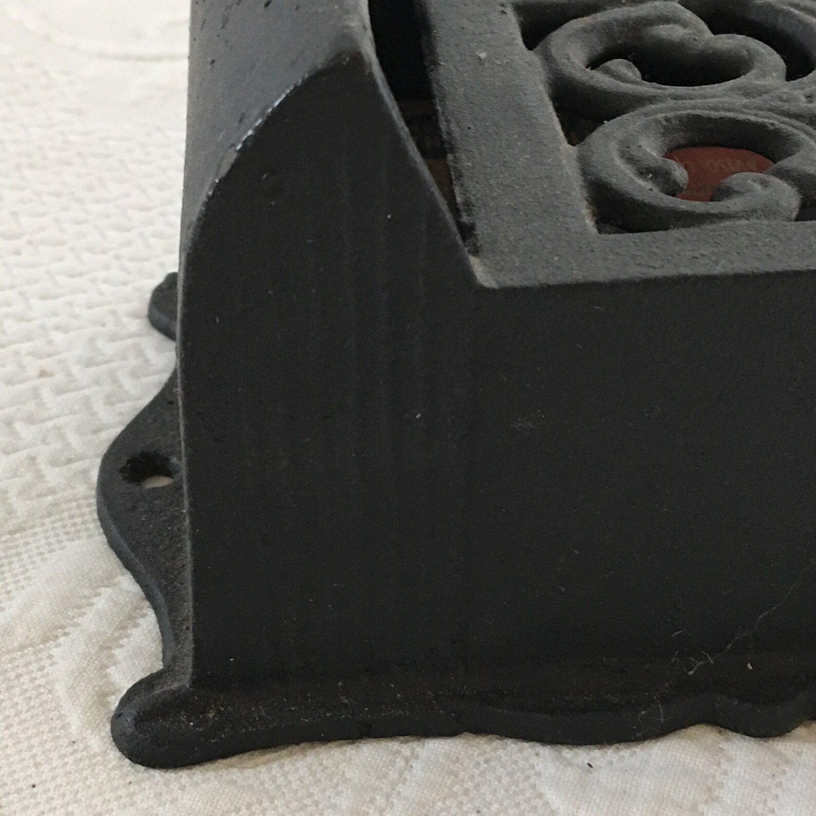 Antique Wall Cast Iron Match Box Holder. Openwork Decorative Etsy