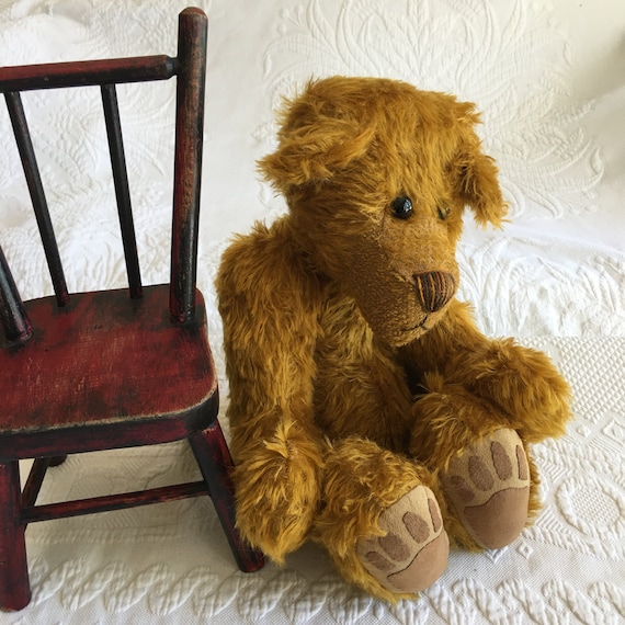 Buy Hand Made Long Mohair Maddy Teddy Bear Marvelous at