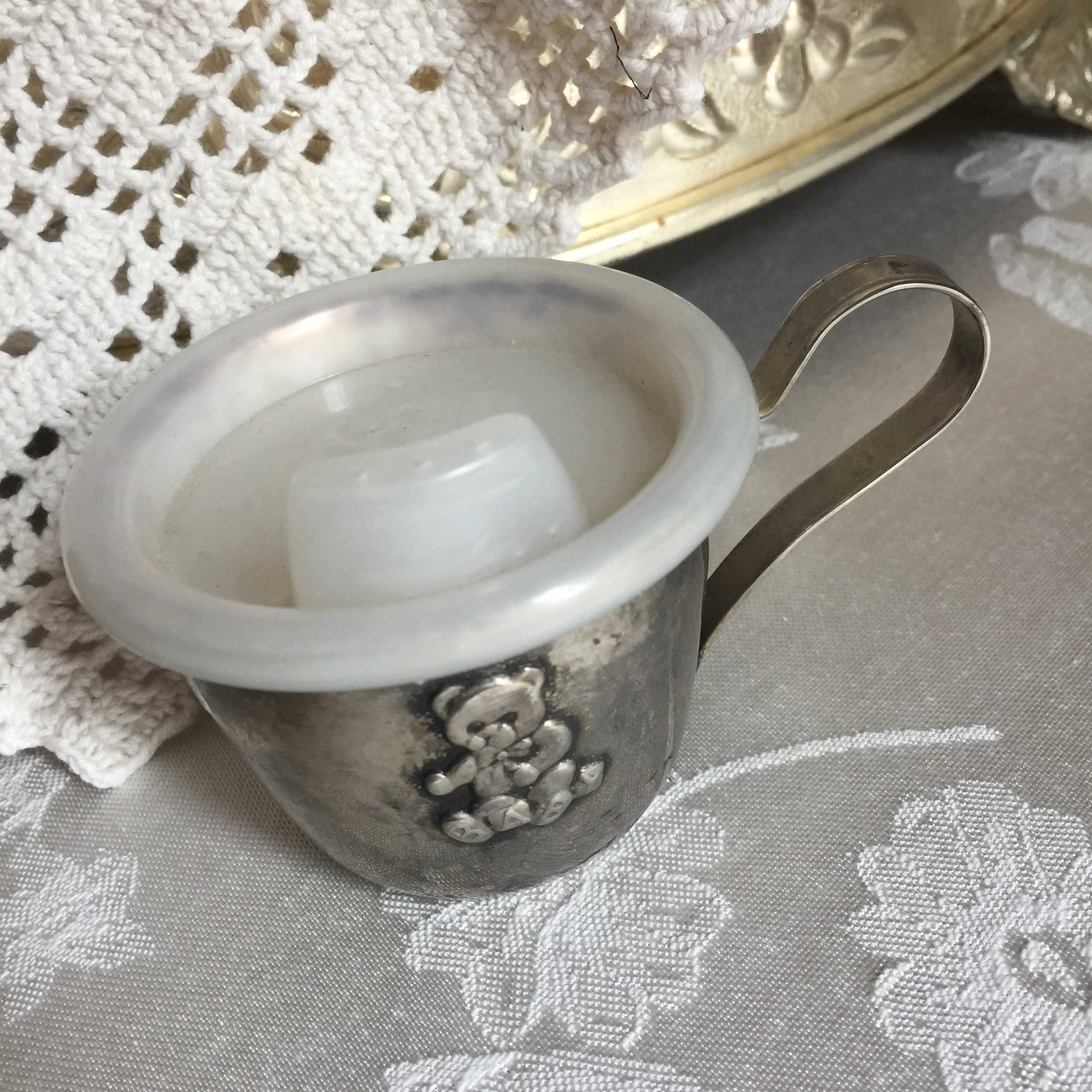 Vintage silver cup - Etsy 日本