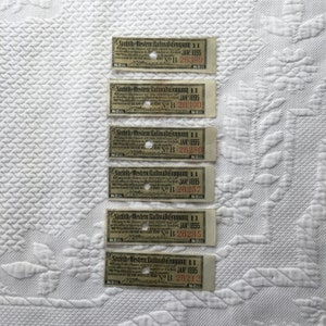 Antique 1895 Norfolk & Western Railroad Company Railway Memorabilia Choose Your Number. Engraved Loan Re-Payment Receipt. Pays in Gold Coin.