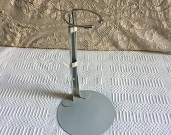 Vintage Metal Doll Stand to Display a Doll. Adjusting Height and Width of Doll&#39;s Waist. Doll Display Stand.