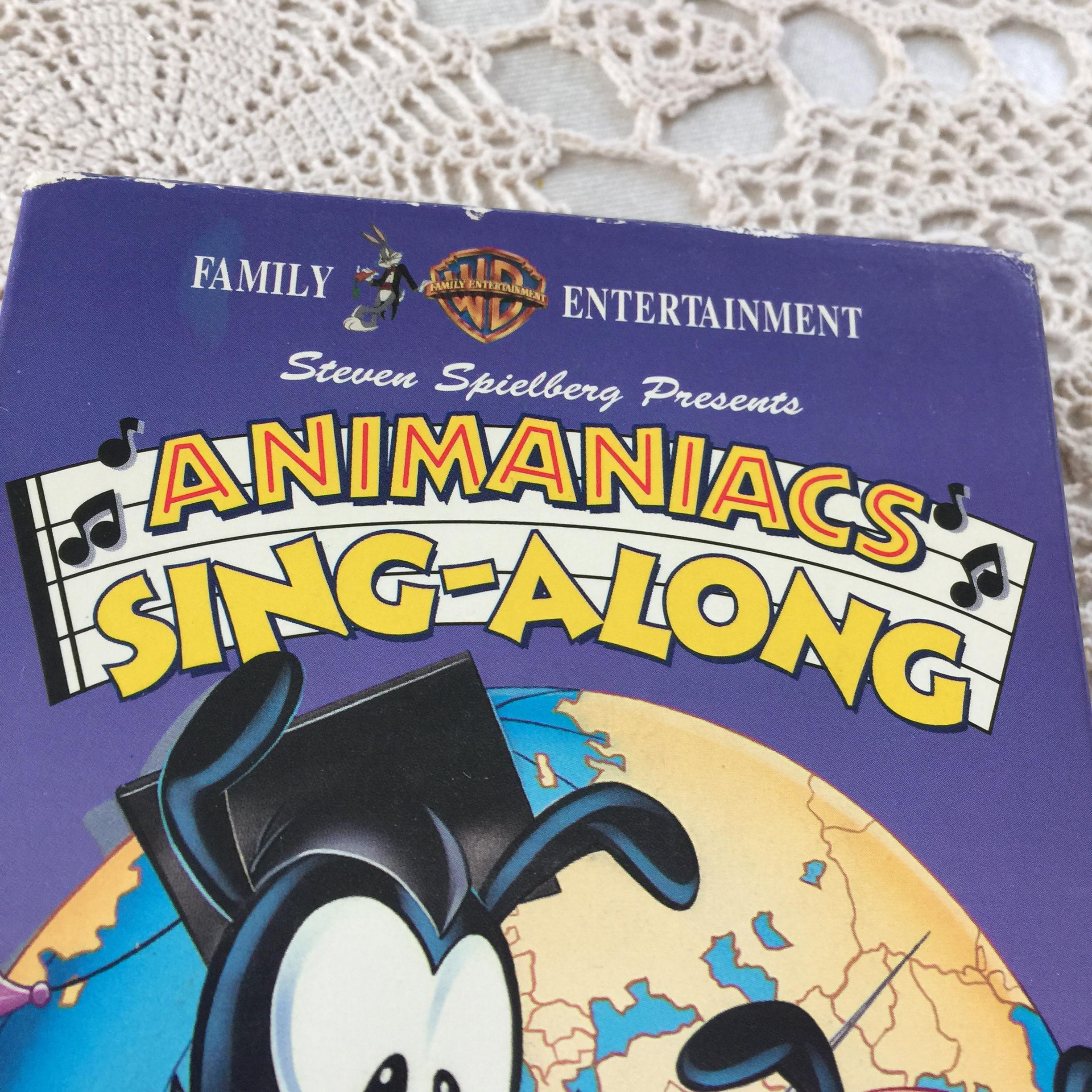 Vintage 1990s Animaniacs Sing-along From Family Entertainment