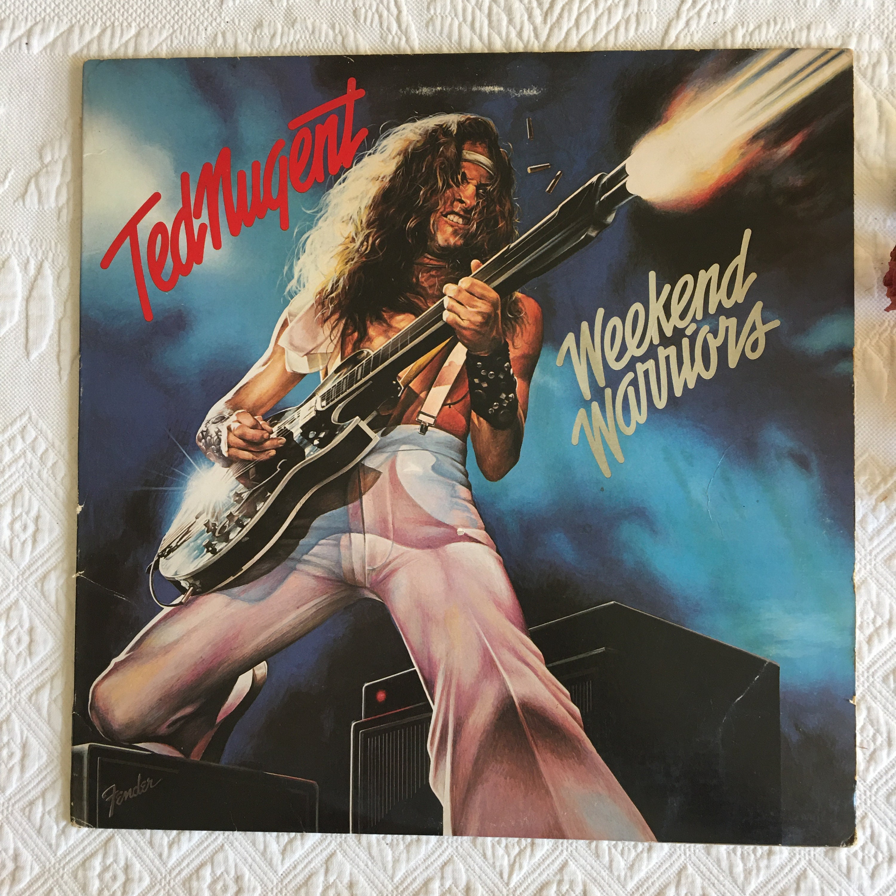 Vintage 1978 Ted Nugent Warriors Vinyl Record -