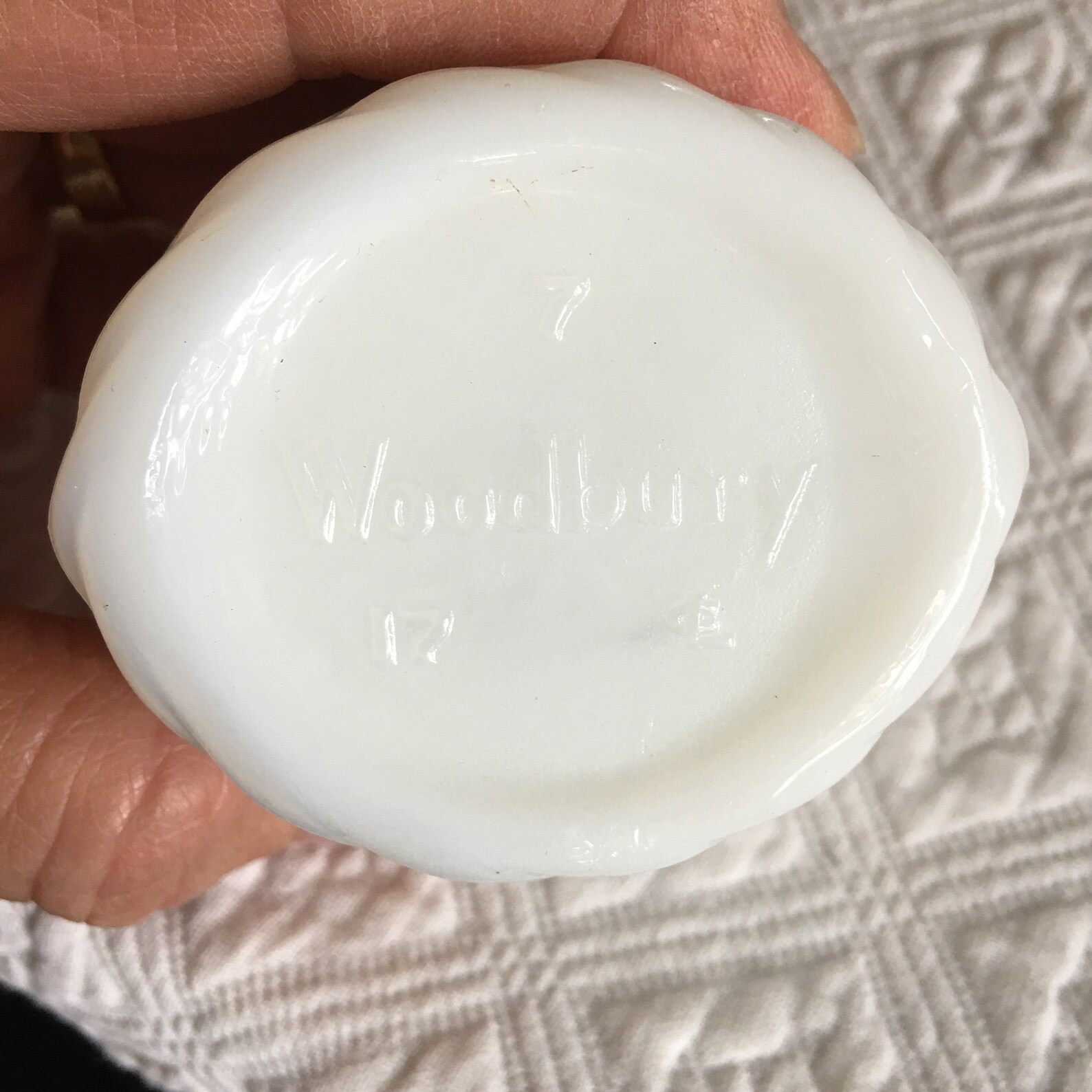 Vintage 2 Milk Glass Cold Cream Jars. One is a Woodbury Jar. Etsy