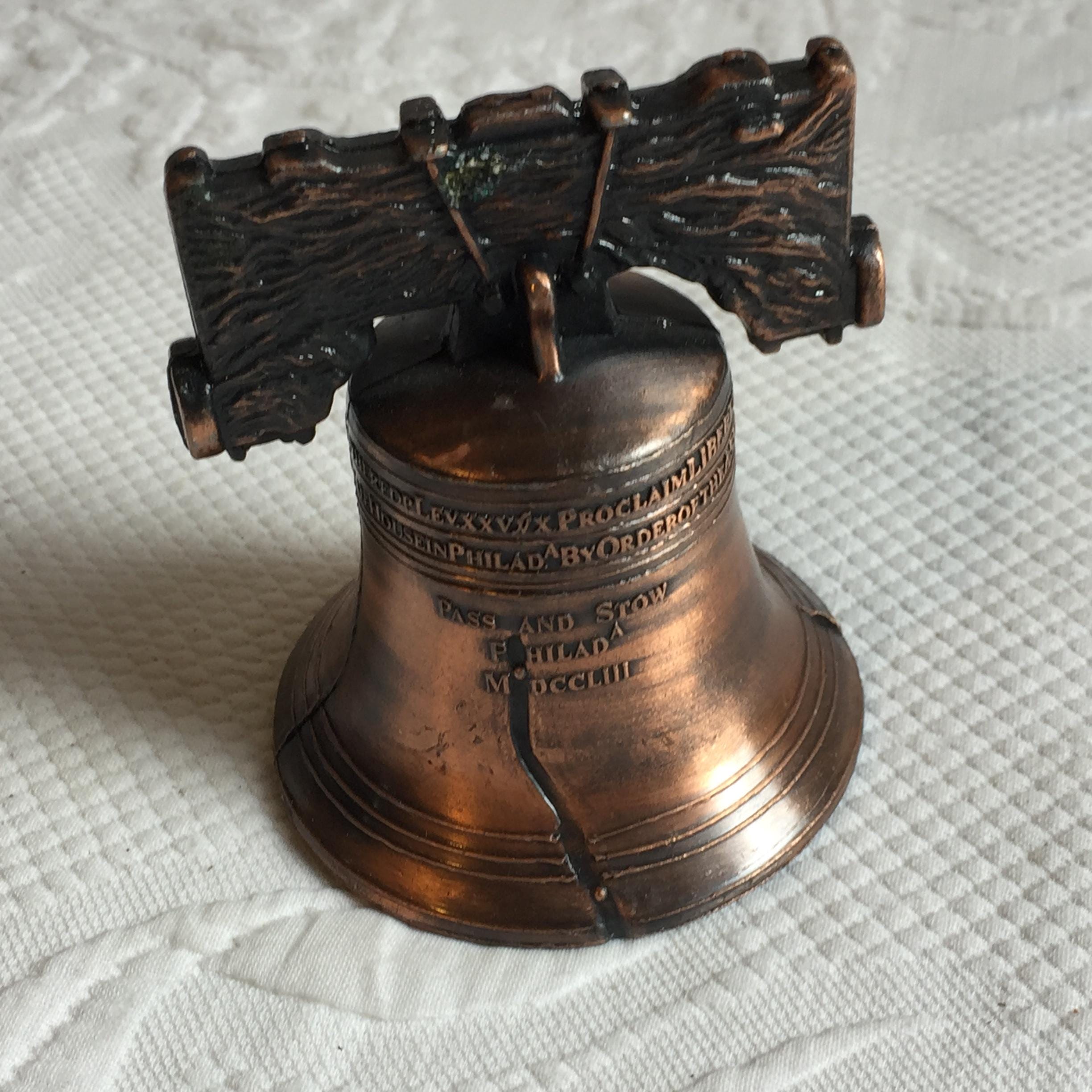 Bronze Liberty Bell - Etsy